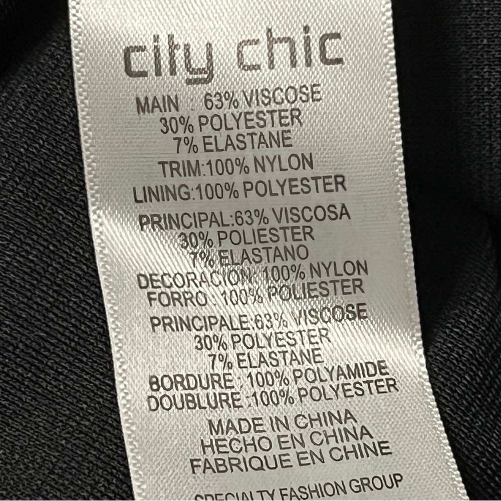 City Chic Lace Corset Teal Sleeveless Dress NWT Size 16 Small - Picture 5 of 7